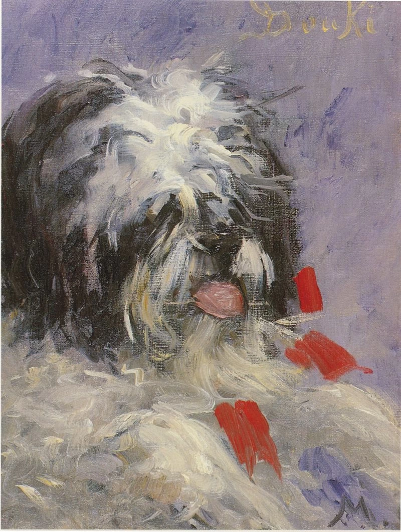 101-Édouard Manet, Douki , 1876  